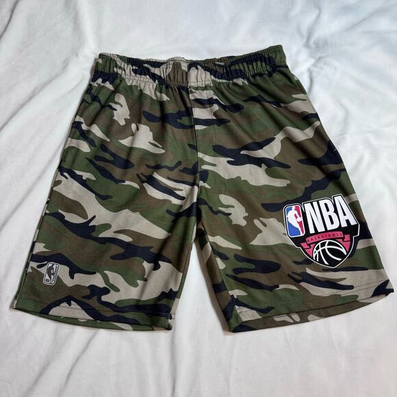 NBA Camouflage Basketball Short Size M - USED - Picture 1 of 9